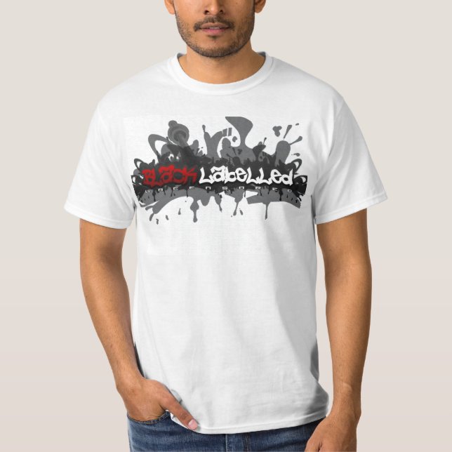 BlackLabelled ocensurerad utslagsplats T-shirt (Framsida)