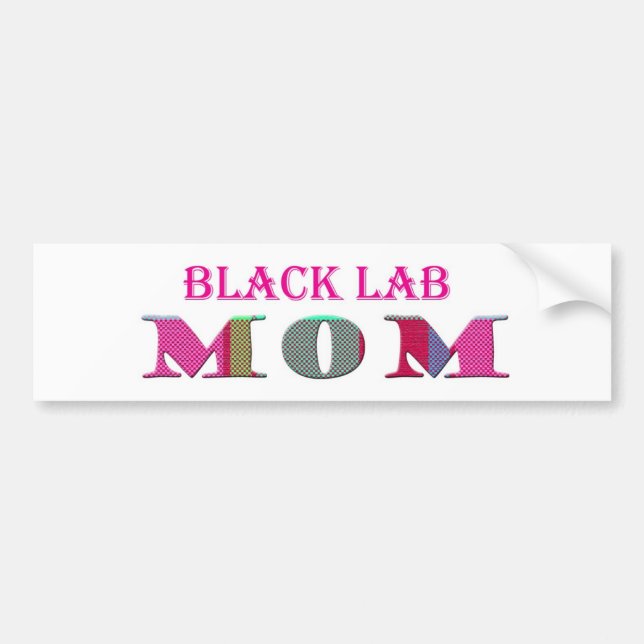 BlackLabMamma Bildekal (Framsidan)
