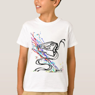 Blacklight/avlindad neonstänkkassett (Levi G.) T Shirt
