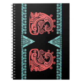 Blacklight Aztec krigareHieroglyph Anteckningsbok