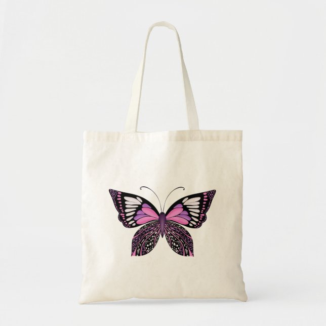 Blacklight Butterfly Tygkasse (Framsidan)