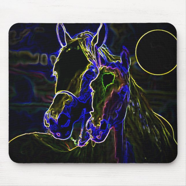 Blacklight Horses Musmatta (Framsidan)