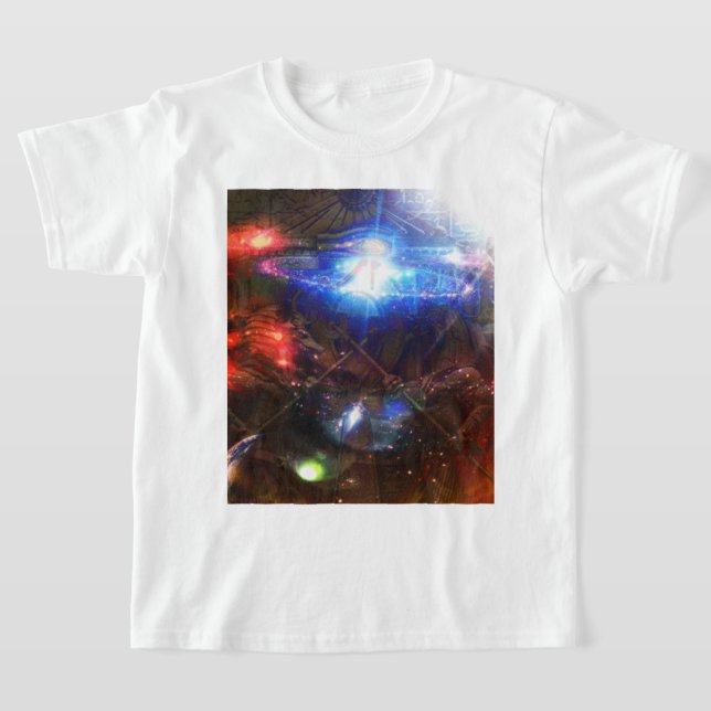 Blacklotus/ muurlotus kemetisk galaktisk t-shirt (Laydown)