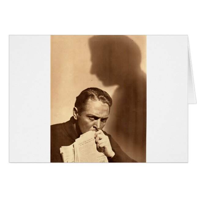 BLACKMAIL! HÄLSNINGSKORT (Framsidan Horizontal)