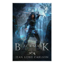 Blackmark Glossy Bok Cover Art Poster