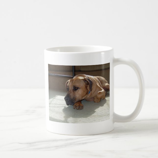 blackmouth cur dräktig kaffemugg (Höger)