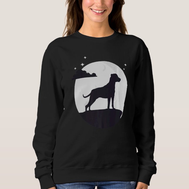 Blackmouth Cur Retro T Shirt (Framsida)