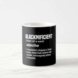 Blacknificent Black History Afro American African Kaffemugg
