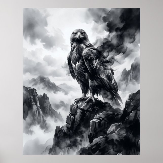 Bläckörn Stormklipporna Poster (Framsidan)