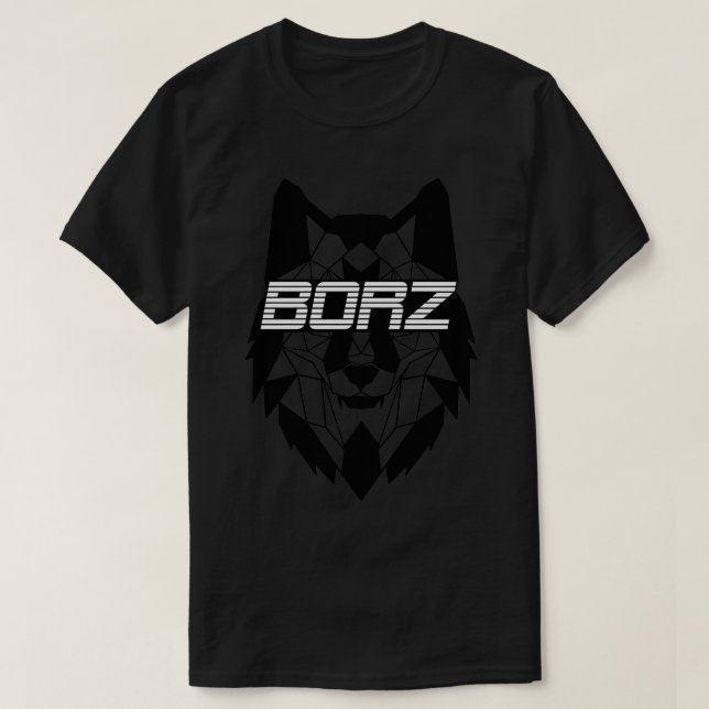 BLACKOUT CHECHEN BORZ T SHIRT (Design framsida)