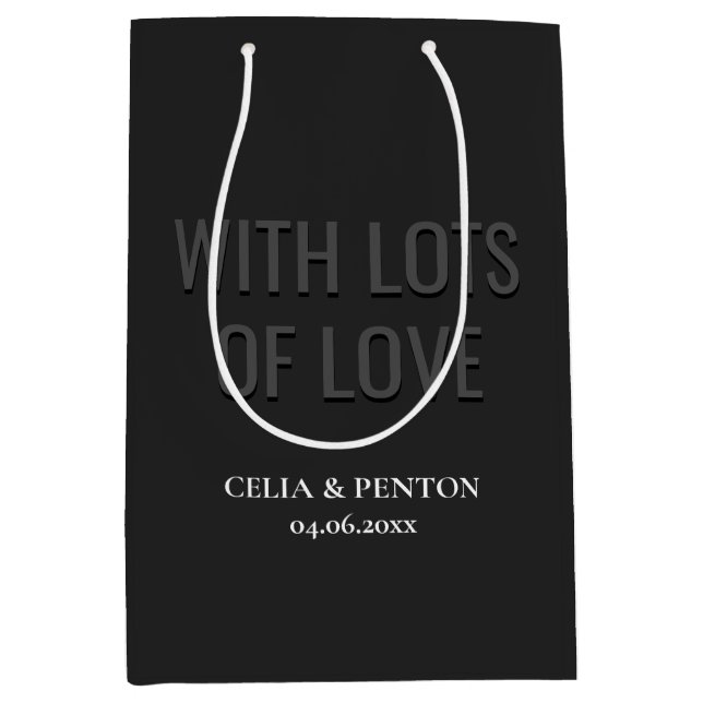 Blackout Minimalist Modern Wedding (Framsidan)