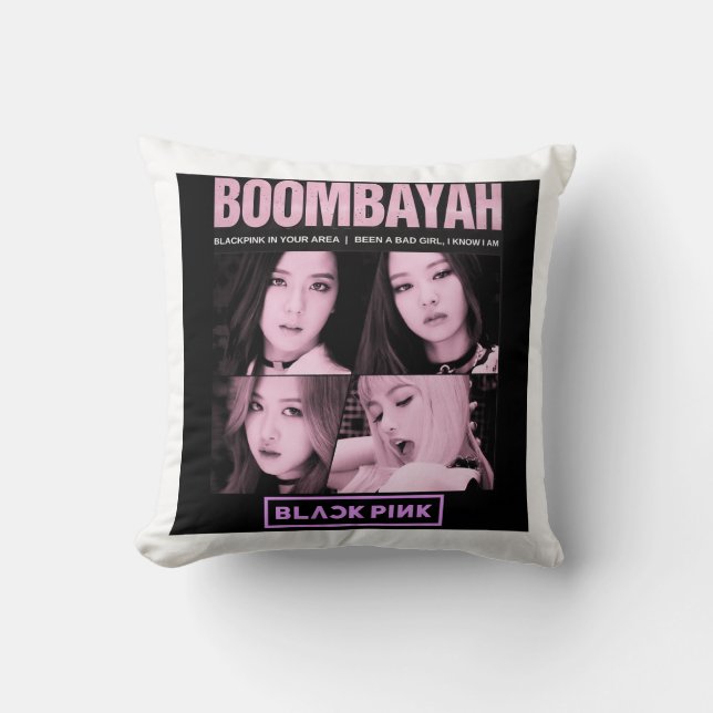 BlackPink BoomBayah Kudde (Framsida)