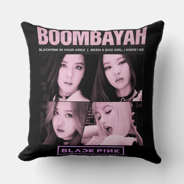 BlackPink BoomBayah Kudde (Framsida)