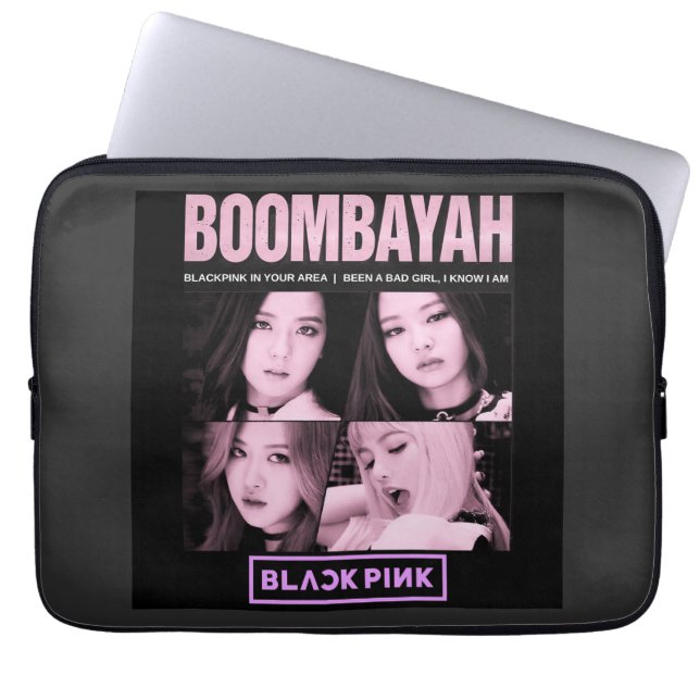 BlackPink BoomBayah Laptop Fodral (Framsidan)
