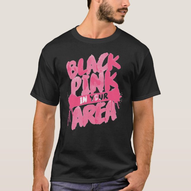 Blackpink in your AREA! Classic T-Shirt (Framsida)