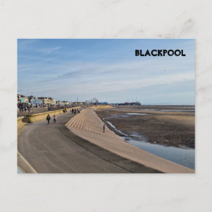 Blackpool Beach Vykort