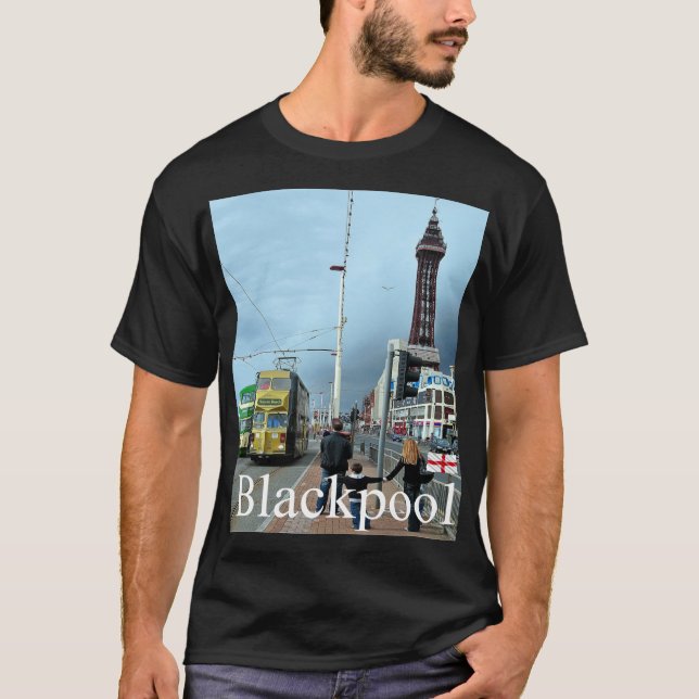 Blackpool, England T Shirt (Framsida)