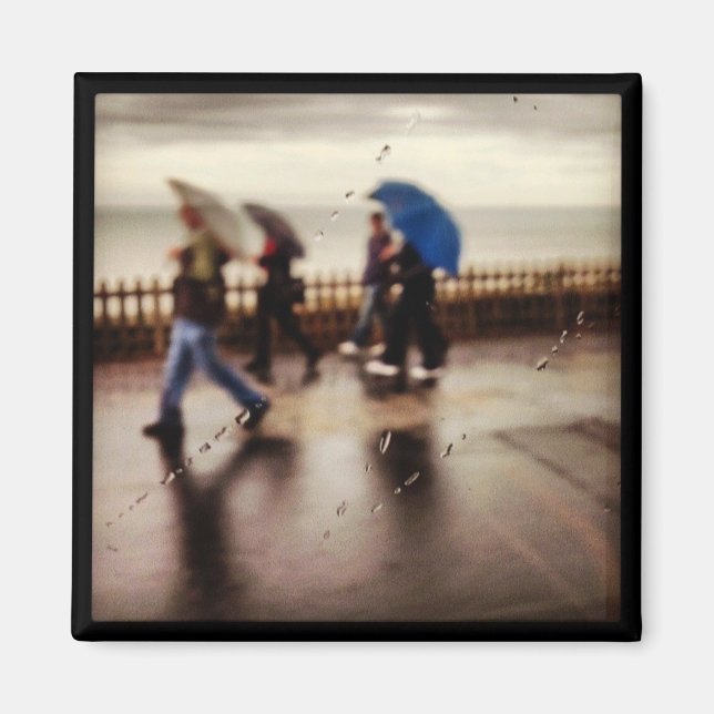 Blackpool in Rain Magnet (Framsidan)