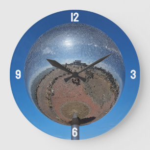Blackpool Mirrorball Glitterball Clock Stor Klocka