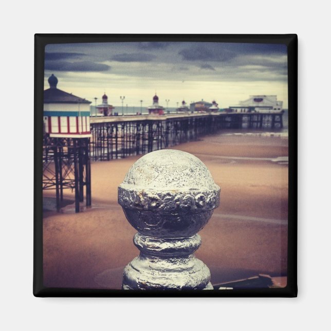 Blackpool North Pier Magnet (Framsidan)