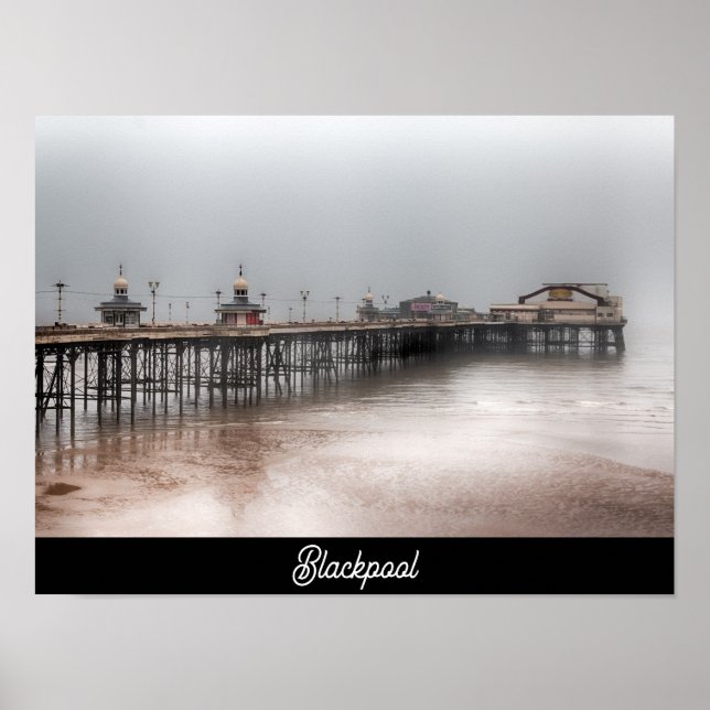 Blackpool North Pier Poster (Framsidan)