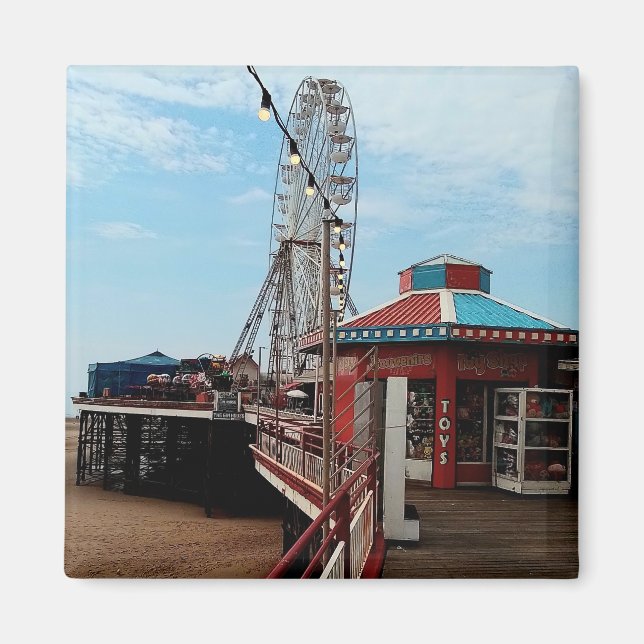 Blackpool Pier Magnet (Framsidan)