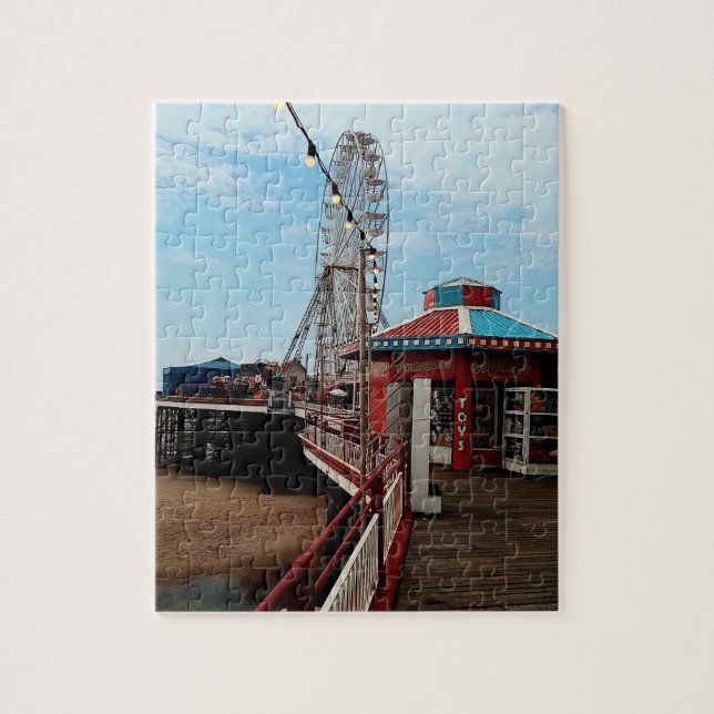 Blackpool Pier Pussel (Vertikal)