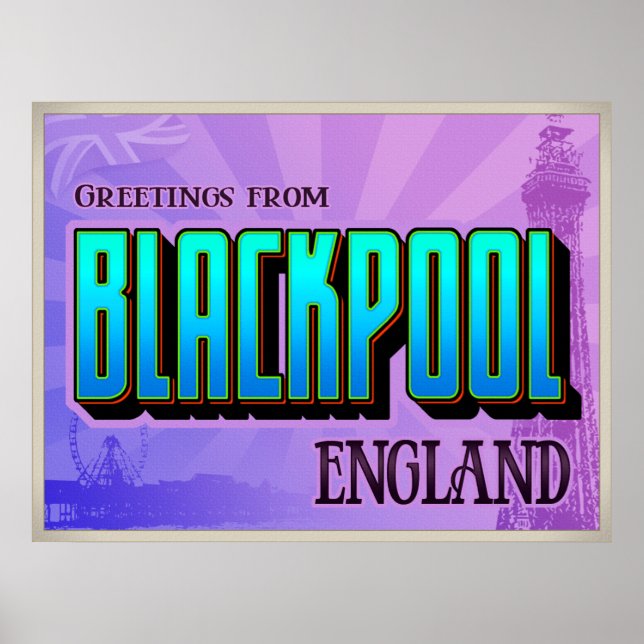 BLACKPOOL poster (Framsidan)
