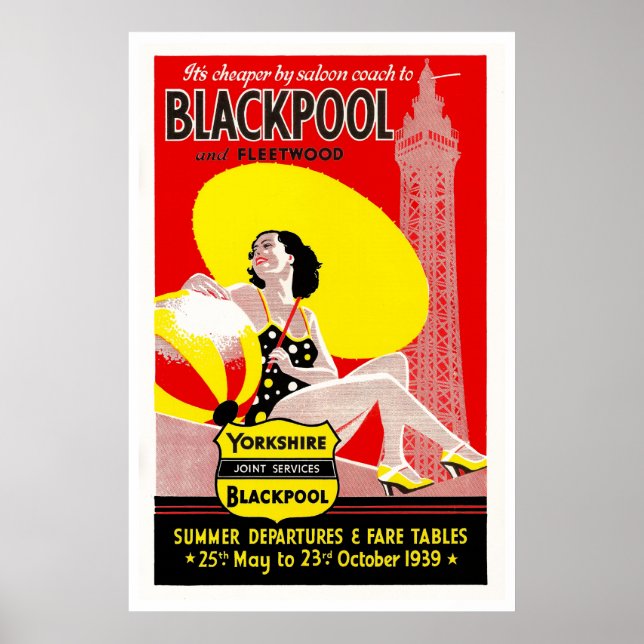 Blackpool Poster (Framsidan)