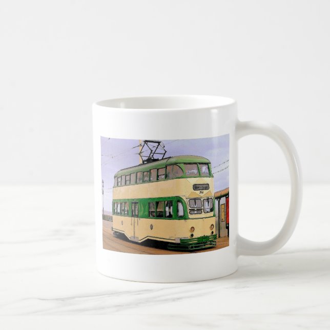 Blackpool spårvagn kaffemugg (Höger)