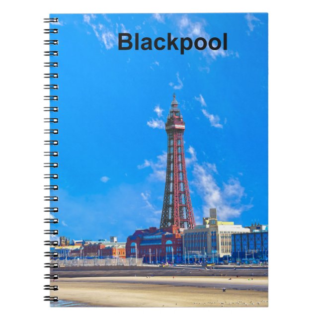 Blackpool Torn Anteckningsbok (Framsidan)