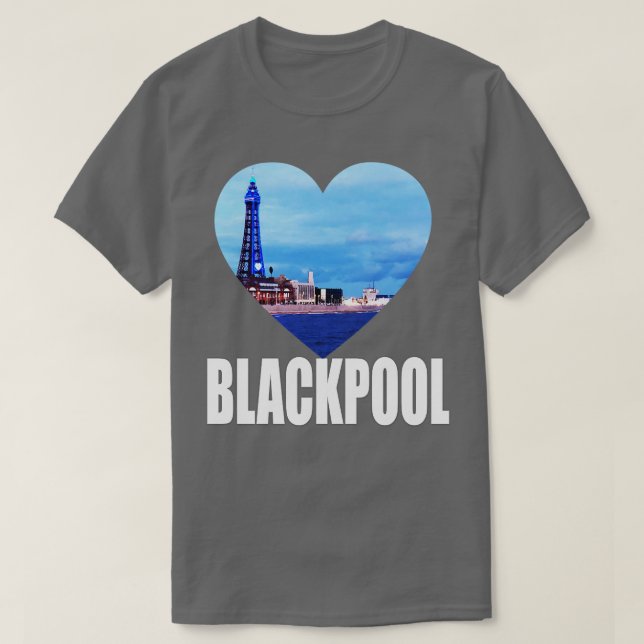 Blackpool Torn England Gift T Shirt (Design framsida)