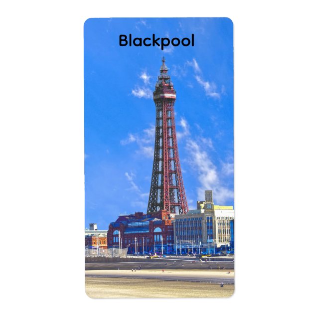Blackpool Torn Fraktsedel (Framsidan)