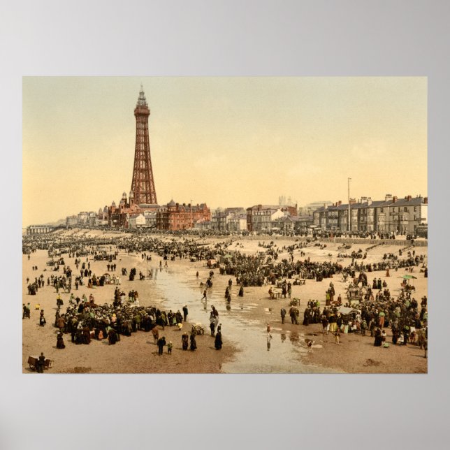 Blackpool Torn II, Lancashire, England Poster (Framsidan)