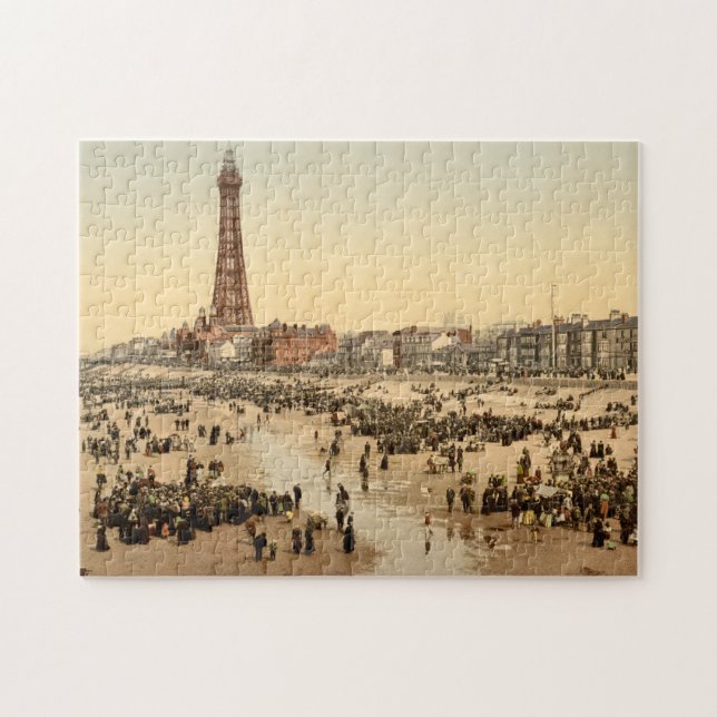 Blackpool torn II, Lancashire, England Pussel (Horisontell)