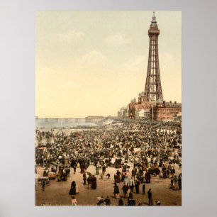 Blackpool torn III, Lancashire, England Poster