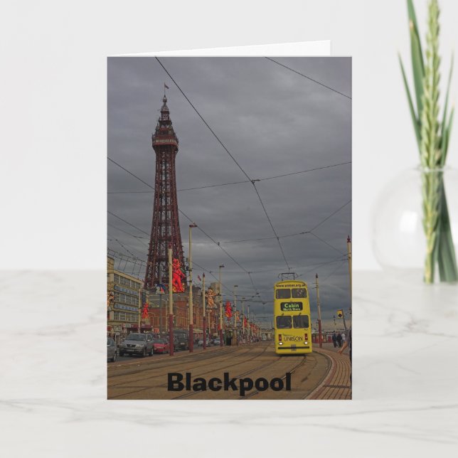 Blackpool torn kort (Framsida)