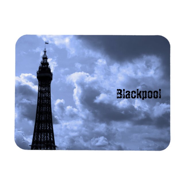 Blackpool Torn Magnet (Horisontell)