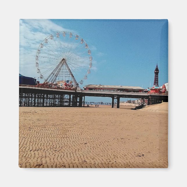 Blackpool torn magnet (Framsidan)