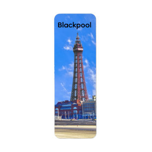 Blackpool Torn Returadress Etikett
