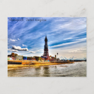 Blackpool Torn Vykort