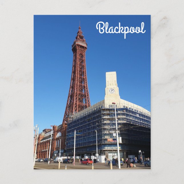 Blackpool Torn vykort (Framsida)