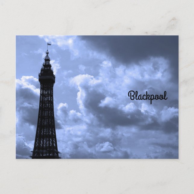 Blackpool Torn vykort (Framsida)