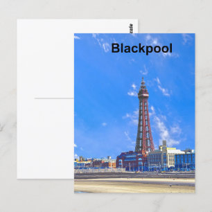 Blackpool Torn Vykort