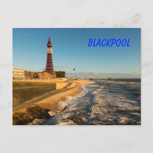 Blackpool Torn Vykort (Framsida)