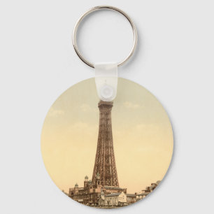 Blackpool torndropp, Lancashire, England Nyckelring