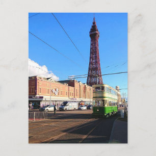 Blackpool Tower. Resebrevkort, 2018 Vykort