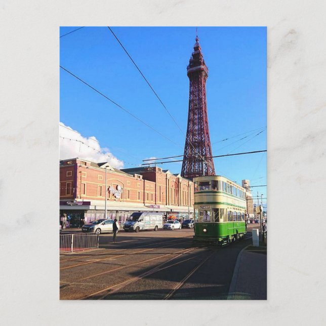 Blackpool Tower. Resebrevkort, 2018 Vykort (Framsida)
