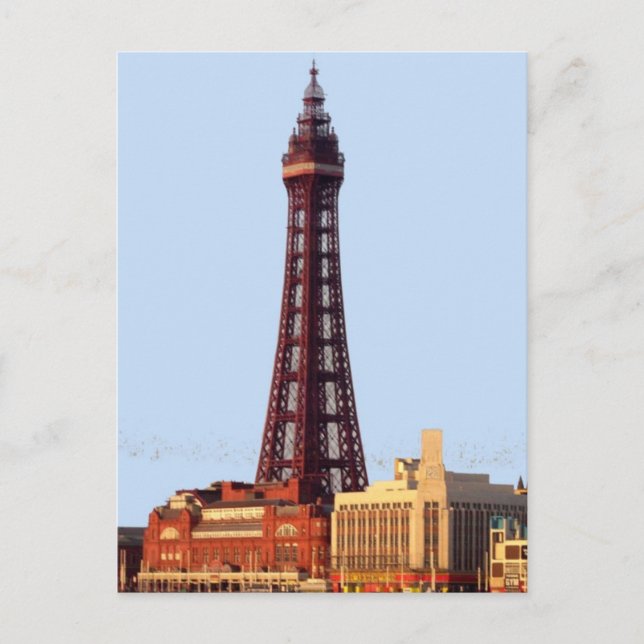 Blackpool Tower Vykort (Framsida)