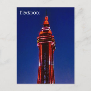 Blackpool Tower vykort